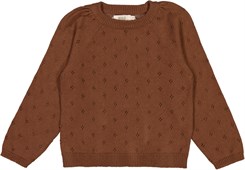 Wheat Knit Pullover Mira - Dry clay